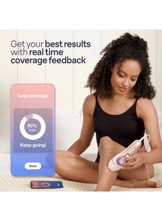 IPL Skin iexpert Pro 7 PL7257  at Home Hair Removal, Free App, Pouch, Venus Razor, 3 Heads. Pink / White - image 4