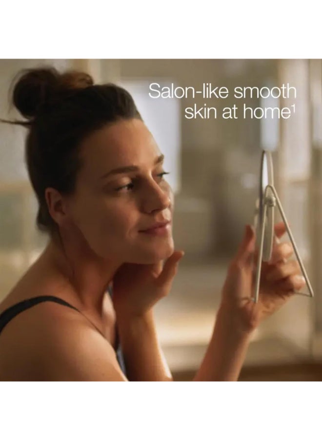 Silk-expert Pro 5 PL5146 IPL with 4 extras: wide head, precision head, Venus razor and soft pouch. White / Gold - image 4