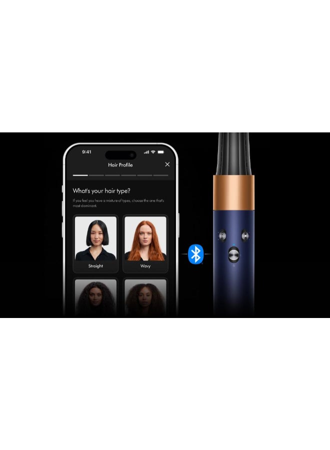 Airwrap i.d.™ Multi-styler And Dryer - Straight+Wavy (Prussian Blue/Rich Copper) Prussian Blue Prussian Blue - image 3