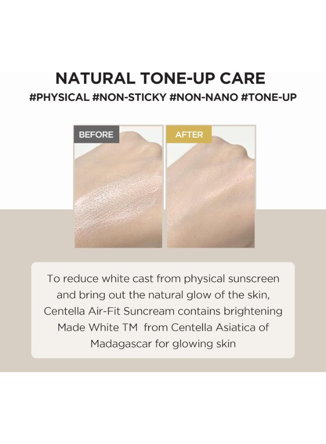 Madagascar Centella Air-Fit Suncream Plus SPF50+ white - image 5