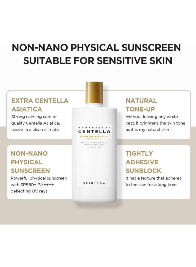 Madagascar Centella Air-Fit Suncream Plus SPF50+ white - image 6