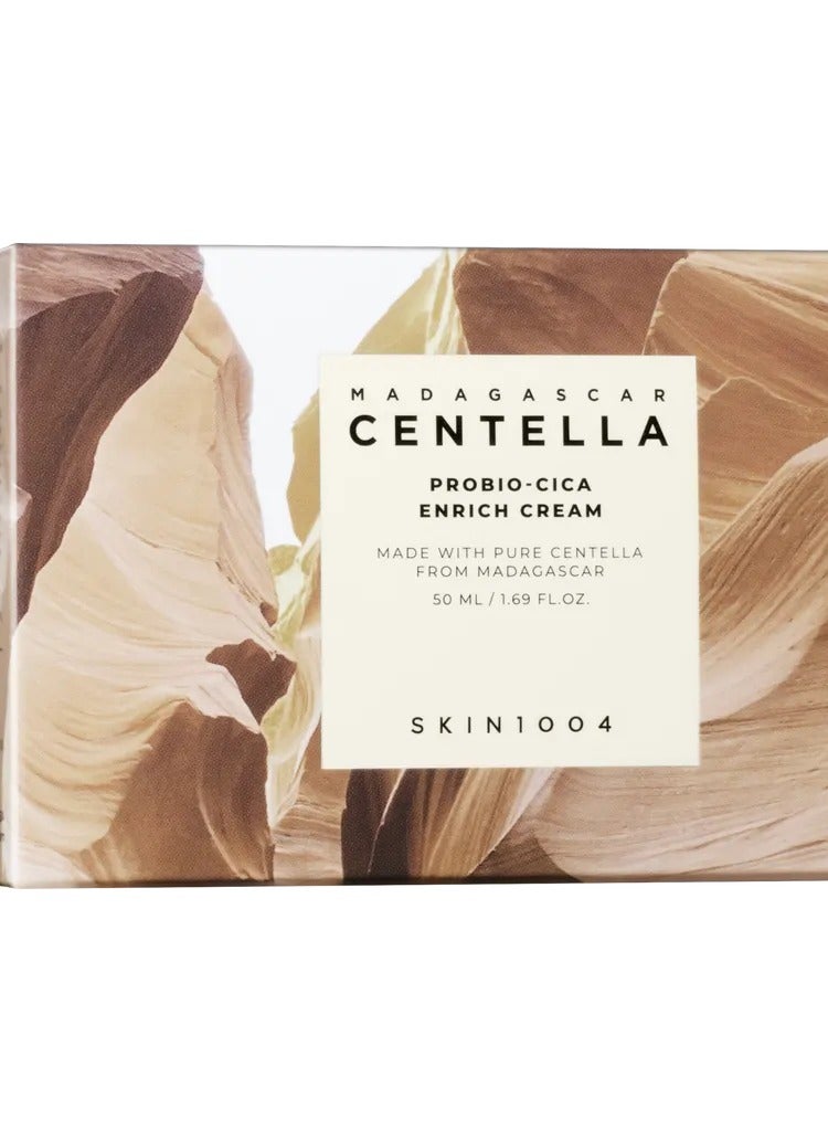 Madagascar Centella Probio-Cica Enrich Cream, Formulated Probio-Cica And Teca For Calming Effects  50Ml Skin1004 Brown - image 9