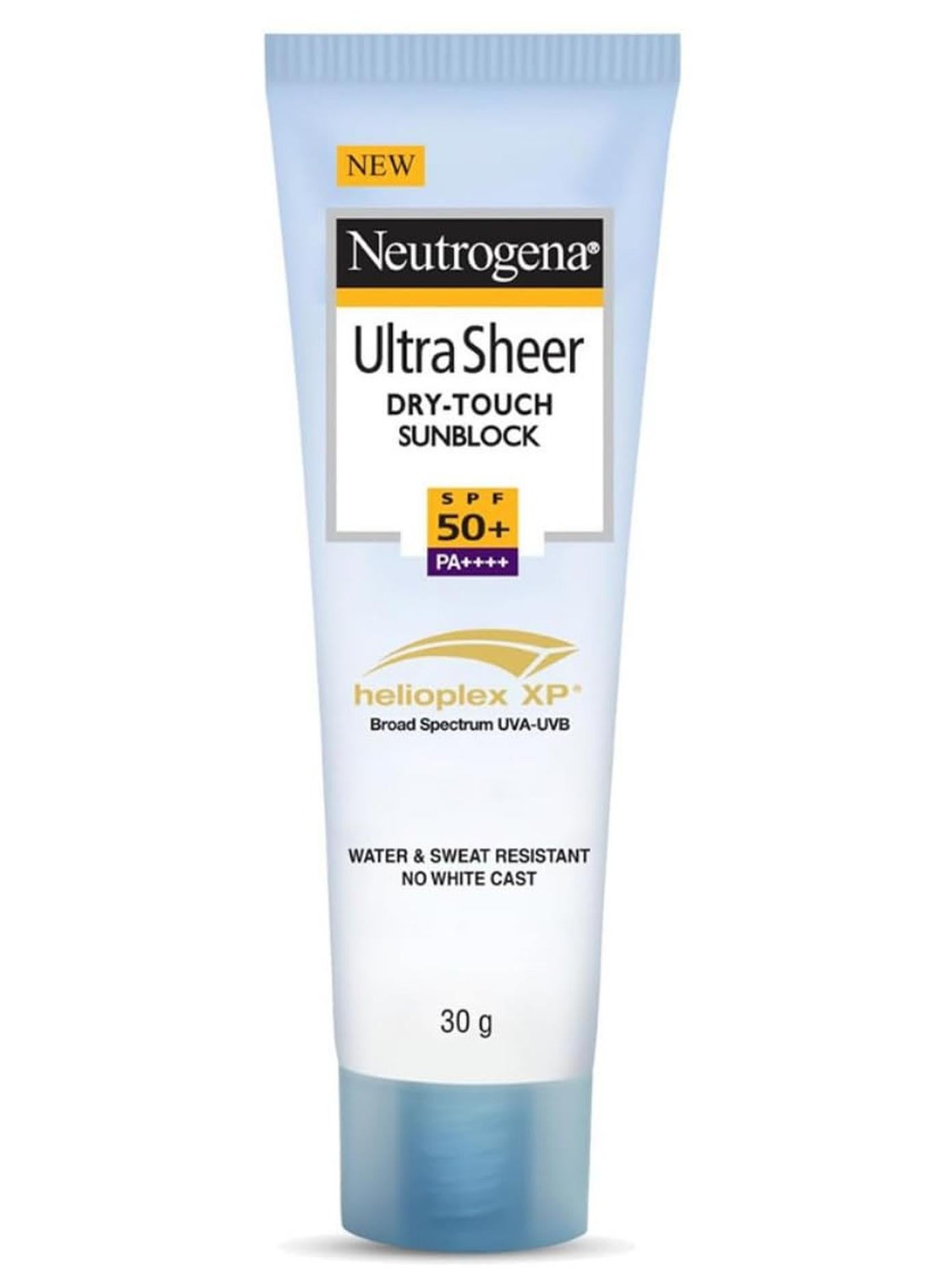 Ultra Sheer Sunscreen SPF 50+ for Oily, Dry & Sensitive Skin 30grams