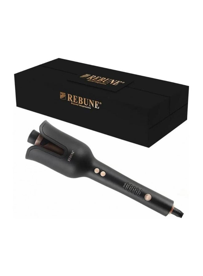 Auto Hair Curler Automatic Curling Iron Wand Professional Curling Wand Rotating Fast Heating for Women Black