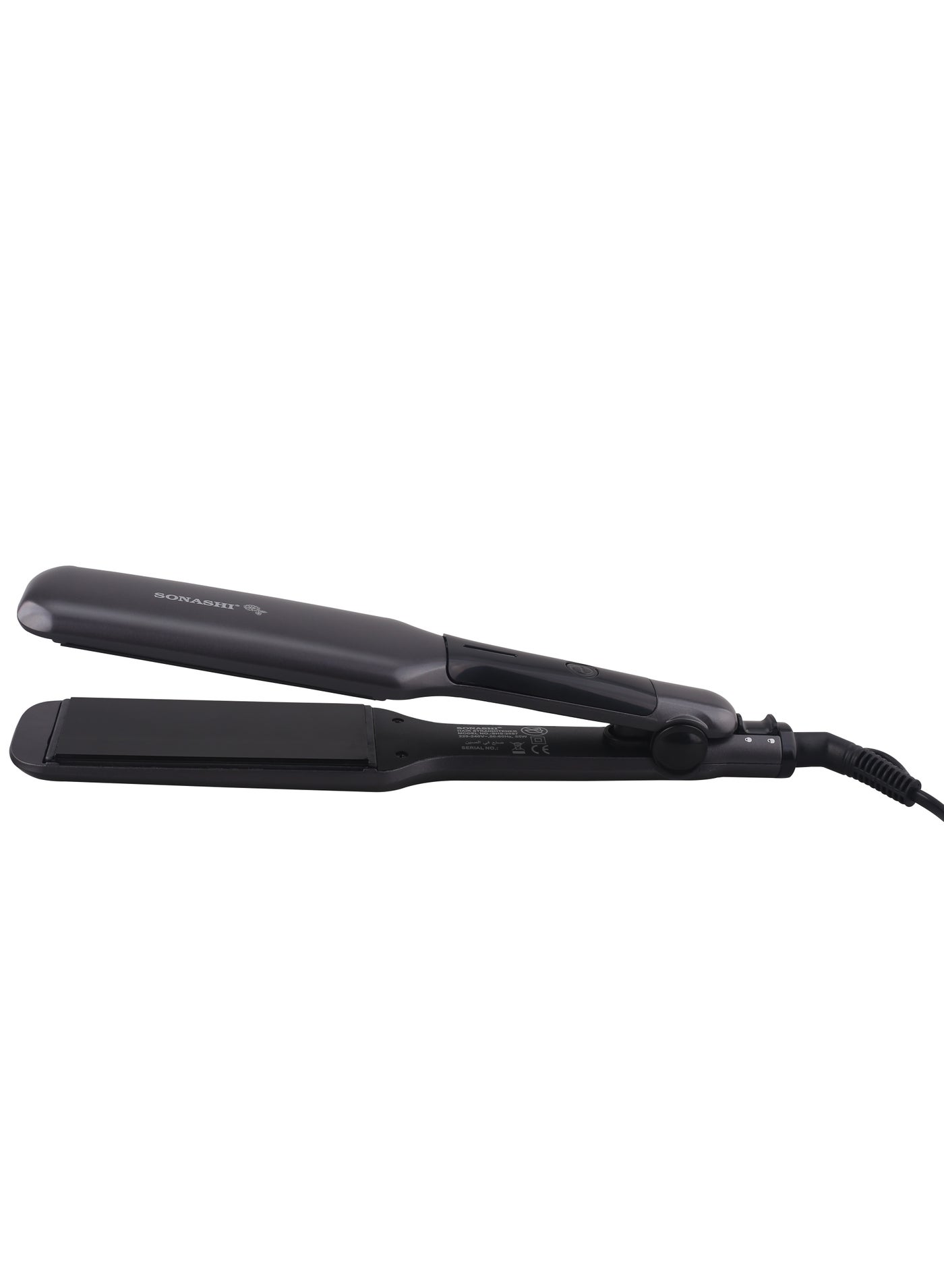 Professional Hair Straightener With Max Temperature Upto 230°C Sleek Design With Ceramic Coating Plate And 360° Swivel Cord Adjustable Temperature Settings For Versatile Styling Black - image 2