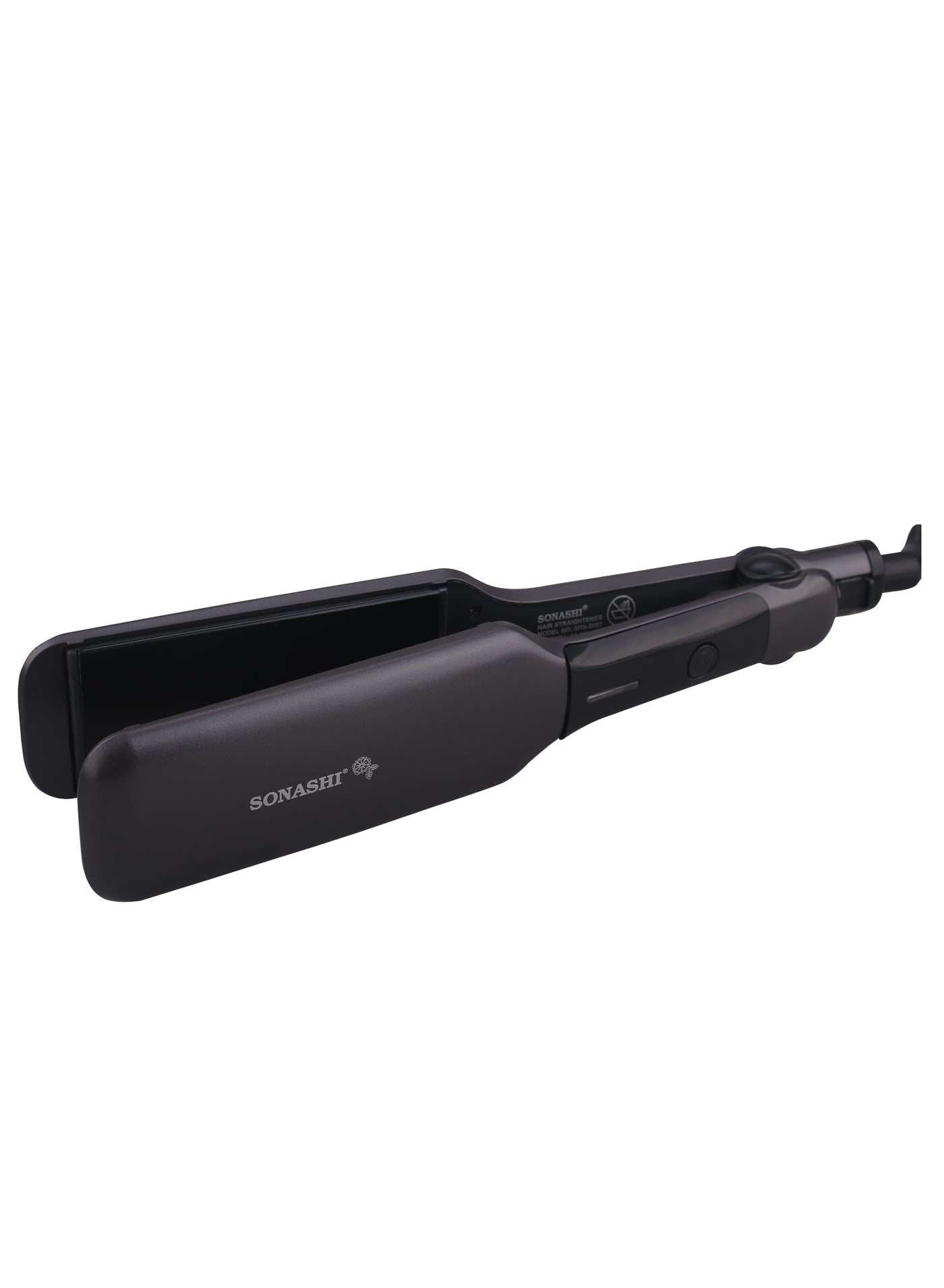 Professional Hair Straightener With Max Temperature Upto 230°C Sleek Design With Ceramic Coating Plate And 360° Swivel Cord Adjustable Temperature Settings For Versatile Styling Black - image 3