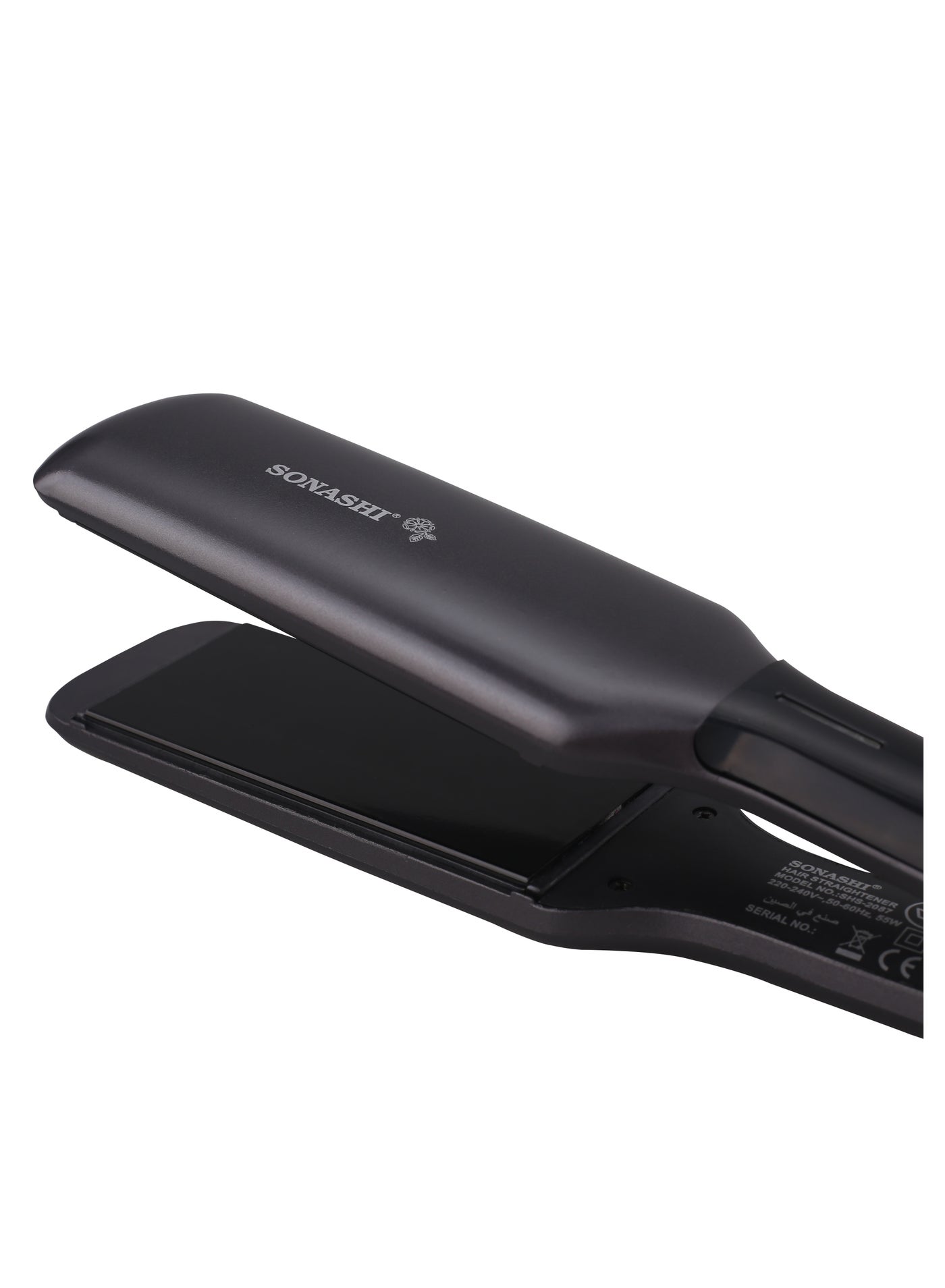 Professional Hair Straightener With Max Temperature Upto 230°C Sleek Design With Ceramic Coating Plate And 360° Swivel Cord Adjustable Temperature Settings For Versatile Styling Black - image 5