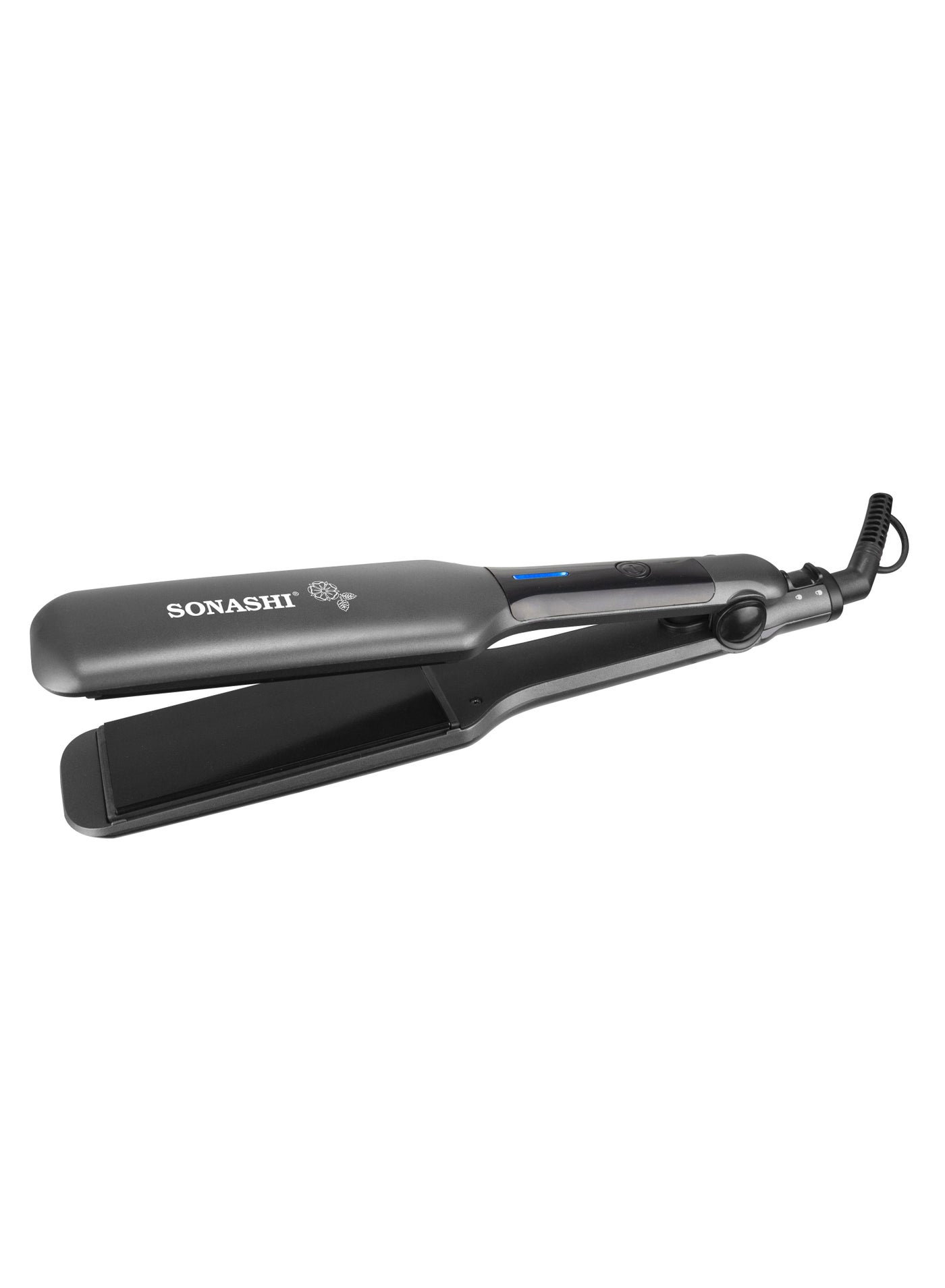 Professional Hair Straightener With Max Temperature Upto 230°C Sleek Design With Ceramic Coating Plate And 360° Swivel Cord Adjustable Temperature Settings For Versatile Styling Black