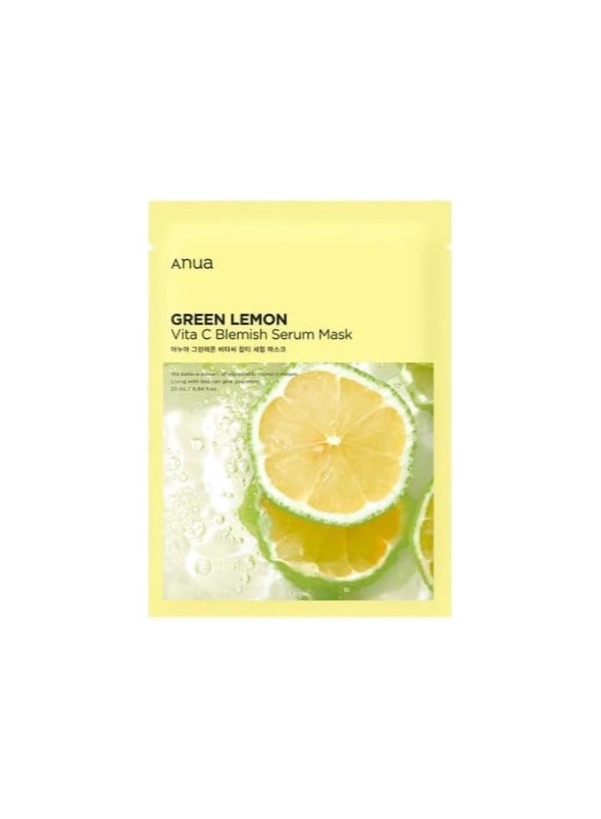 Green Lemon Vita C Blemish Serum Mask 25ml