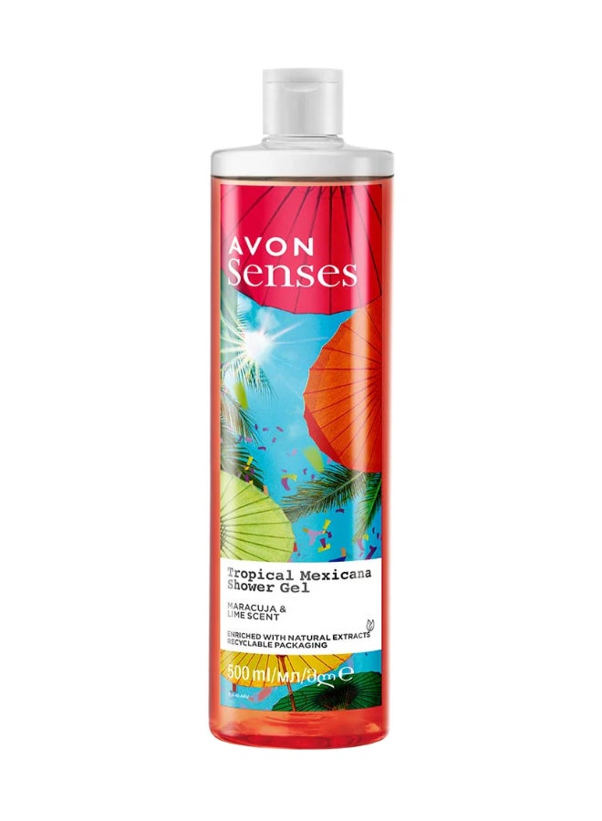Senses Tropical Mexicana Shower Gel - 500Ml 500ml