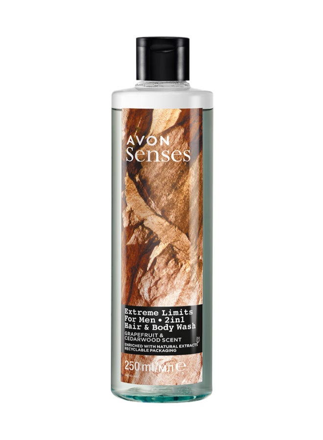 Extreme Limits Hair And Body Wash - 250Ml 250ml