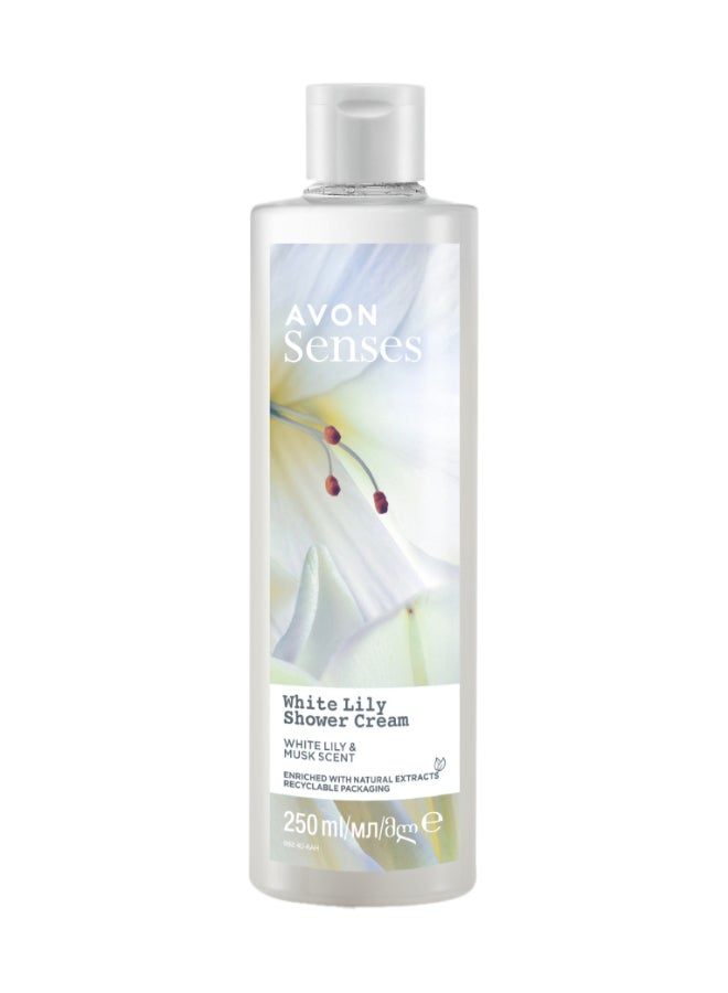 Senses White Lily Shower Cream: White Lily And Musk - 250Ml 250ml