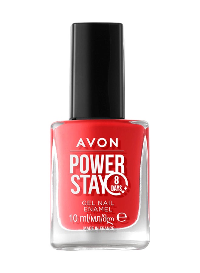 Power Stay Gel Nail Enamel - Designer Red 10ml