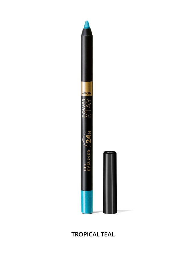 Power Stay 24- Hour Gel Eyeliner - Tropical Teal 1.2g