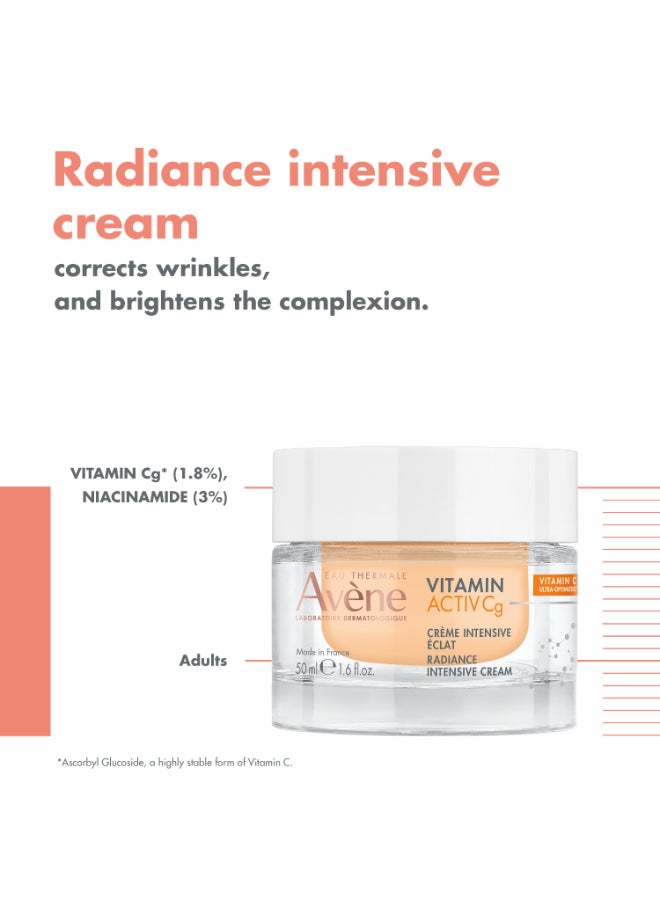 Intensive Radiance Cream Vitamin Activ Cg White 50ml - image 2