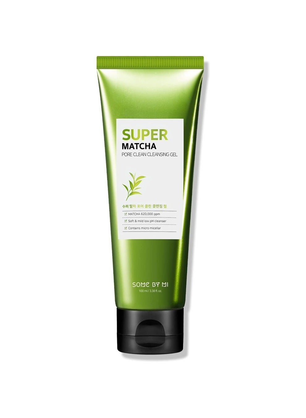 Super Matcha Pore Clean Cleansing Gel - Made By Matcha Extracts For Sensitive Skin - Mild Face Wash For Pore Tightening, Blackheads Removal 100ml