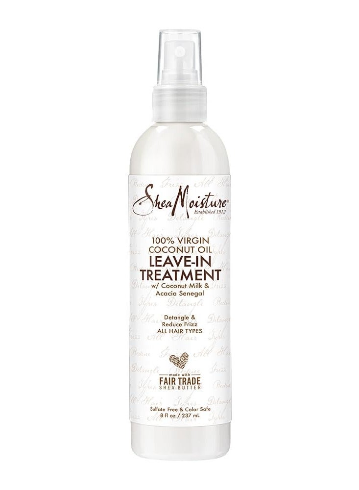 100% Virgin Coconut Oil Daily Hydration Leave In Treatment - 237ml