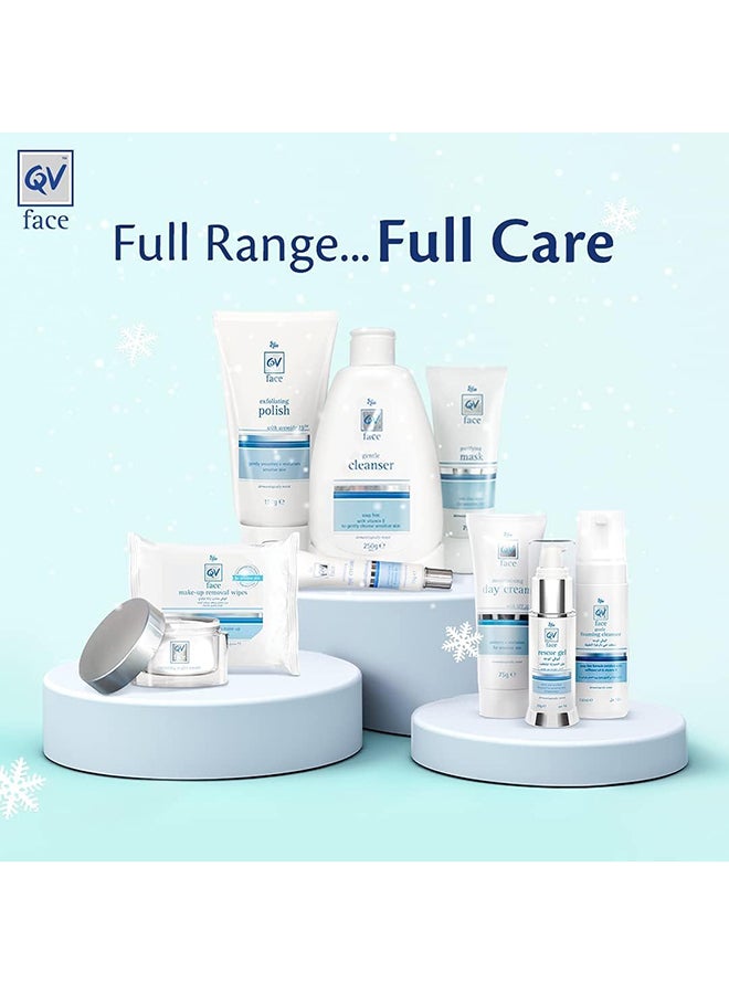 Face Day Cream for Dry & Sensitive Skin (75g) - Lightweight Hydrating Moisturizer with Antioxidants, Fragrance Free Non Greasy Daily Skincare Cream, Dermatologist Recommended 75grams - image 7