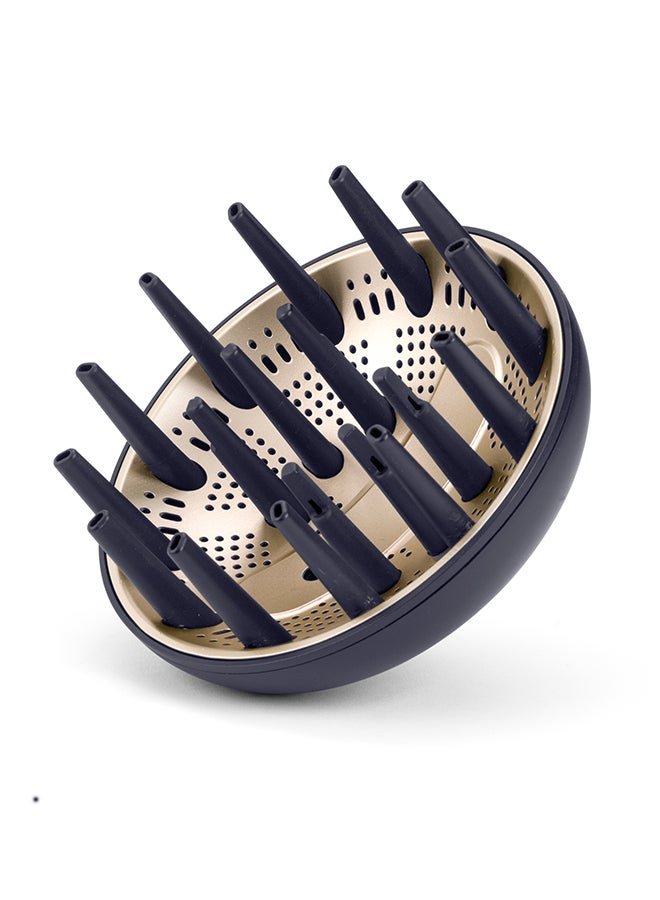 Air Wand Diffuser   Curl and Volume Enhancing Attachment for Air Wand Styler, Ideal for Defining Curls, Waves, and Adding Volume for Smooth, Frizz-Free Styles – (6550-DIF) Blue (6550-DIF)