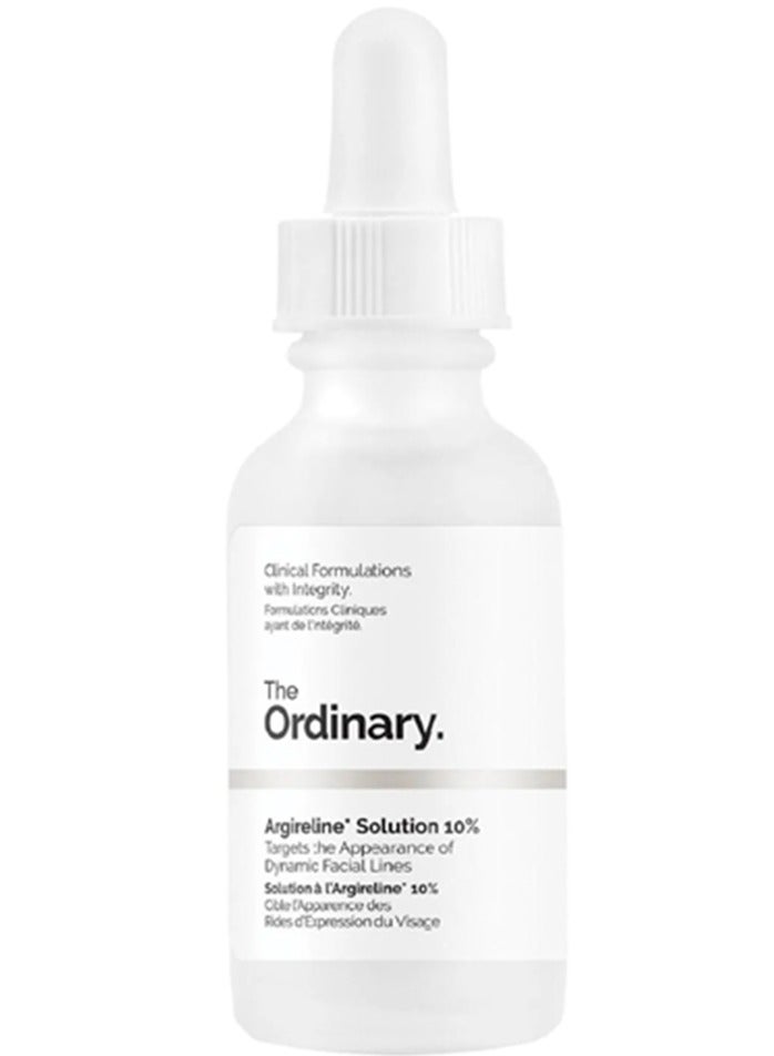 Argireline Solution 10% - A 'Non-Injective' Solution For Dynamic Lines 30ml