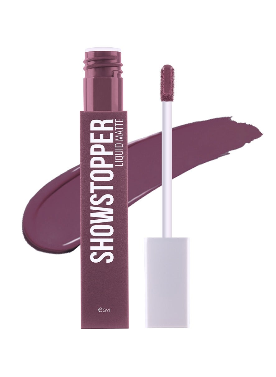 Showstopper Liquid Matte Lipstick -SHW011 Peach Melody