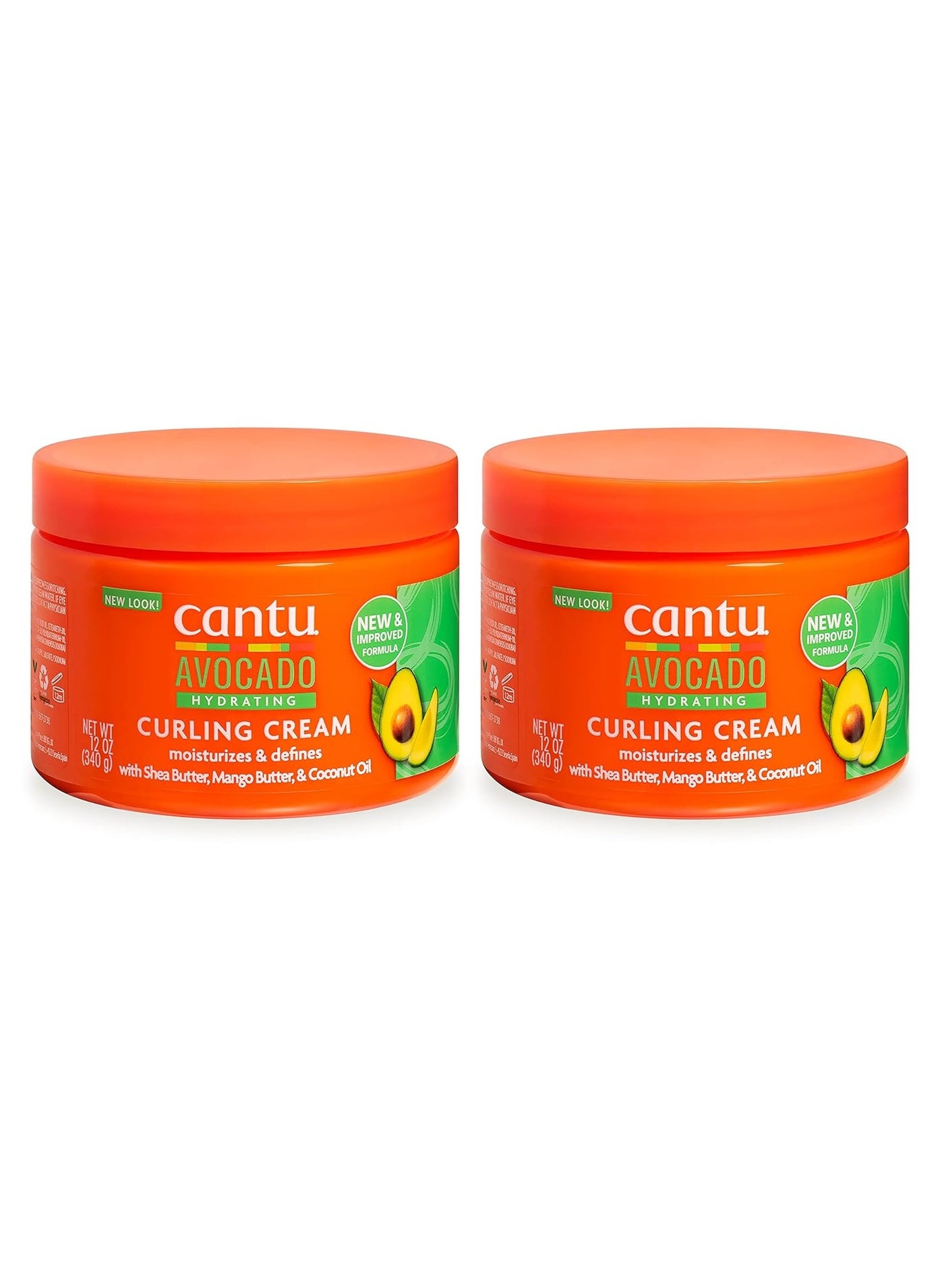 Avocado Hydrating Curling Cream 12 oz (Pack of 2)