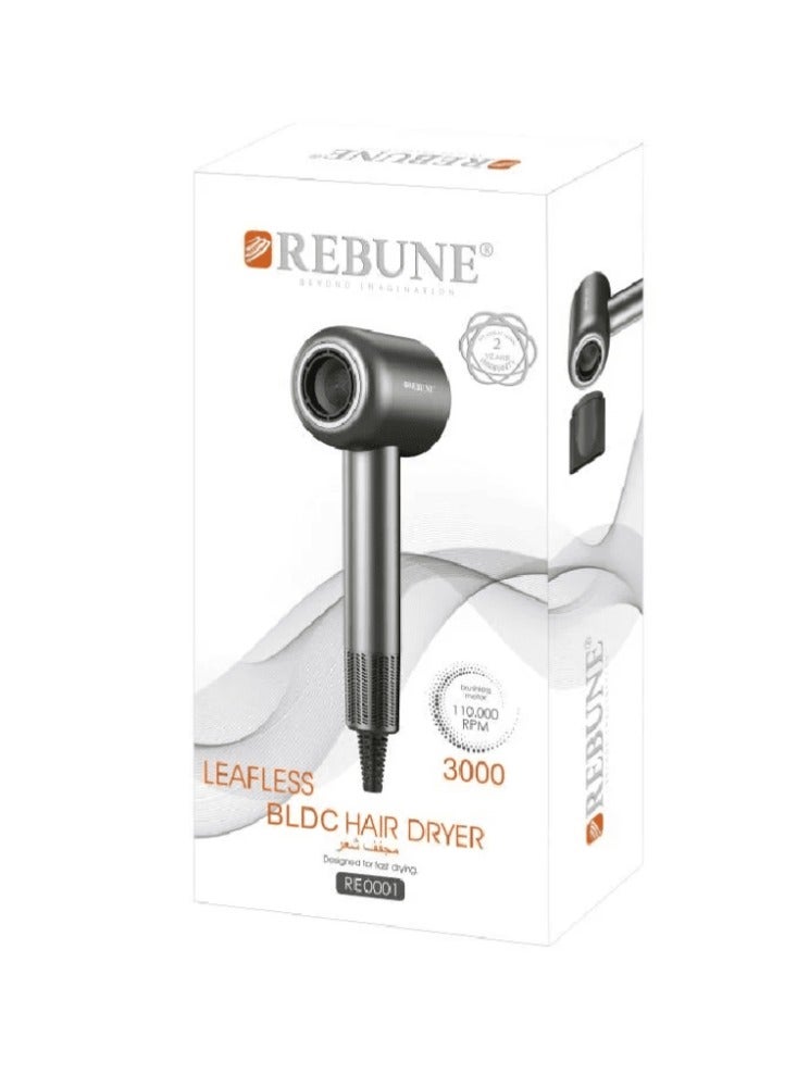Hair Dryer Blow Dryer Model 1600 W RE-0001