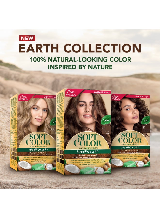 Soft Color Natural Instincts Kit Earth Collection 415 Canyon Mahogany 90ml - image 7