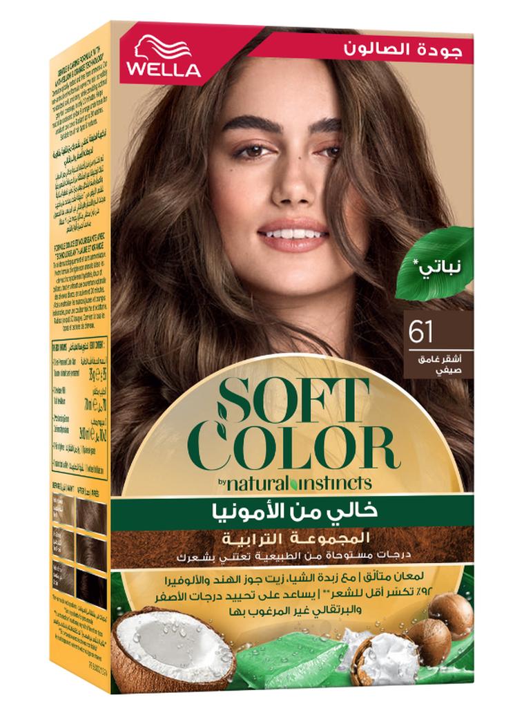 Soft Color Natural Instincts Earth Collection Kit 61 Beachwood Dark Blonde 125ml