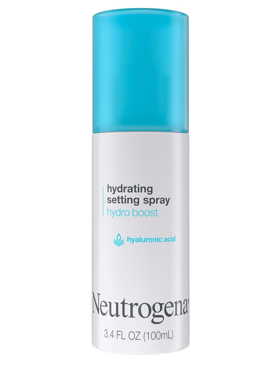 Hydro Boost Hydrating Makeup Setting Spray with Hyaluronic Acid, Longwear Makeup Setting Facial Mist for Smooth, Glowing, Dewy Skin, Non-Comedogenic & Hypoallergenic 3.4 fl. OzFluid Ounce
