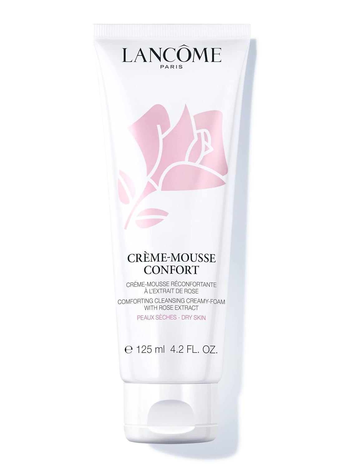 Créme Mousse Confort Foaming Facial Cleanser - Comforting Cream Cleanser & Makeup Remover - With Rosehip Oil 4.2 Fl OzFluid Ounce