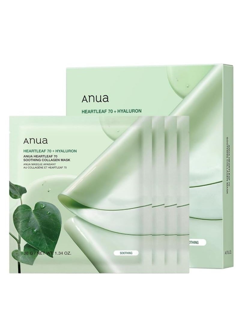 Heartleaf 70 Soothing Collagen Mask 38grams
