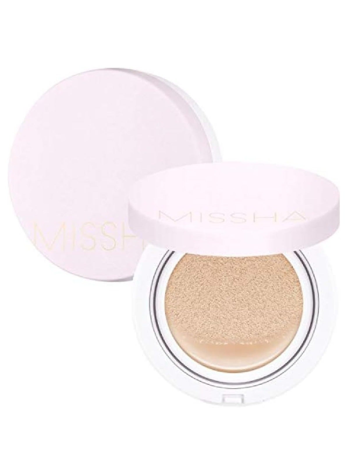 Missha Magic Cushion Cover Lasting Foundation SPF50+/PA+++, 21 Light Beige 15 g, Missha Cushion 21