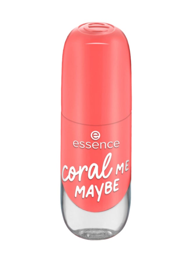 Gel Nail Colour 52 Coral Me Maybe