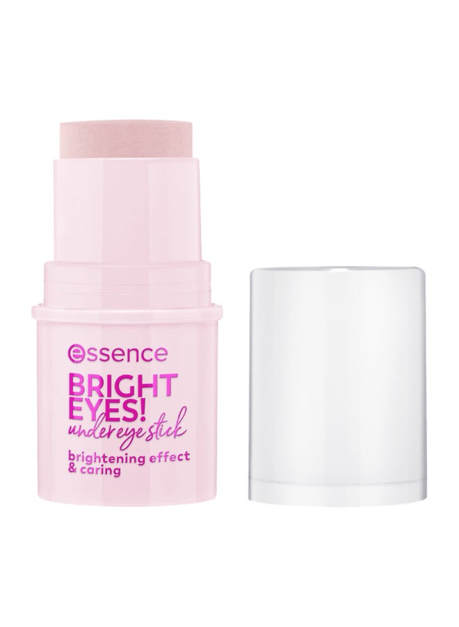 Bright Eyes! Eye Contour Stick | No.01 Rosa Tenue Shade | Dark Circles Treatment with Aloe Vera Sunflower Oil and Hyaluronic Acid | Brightening Under Eye Stick for Radiant Skin | 5.5 ml Soft Rose - image 2