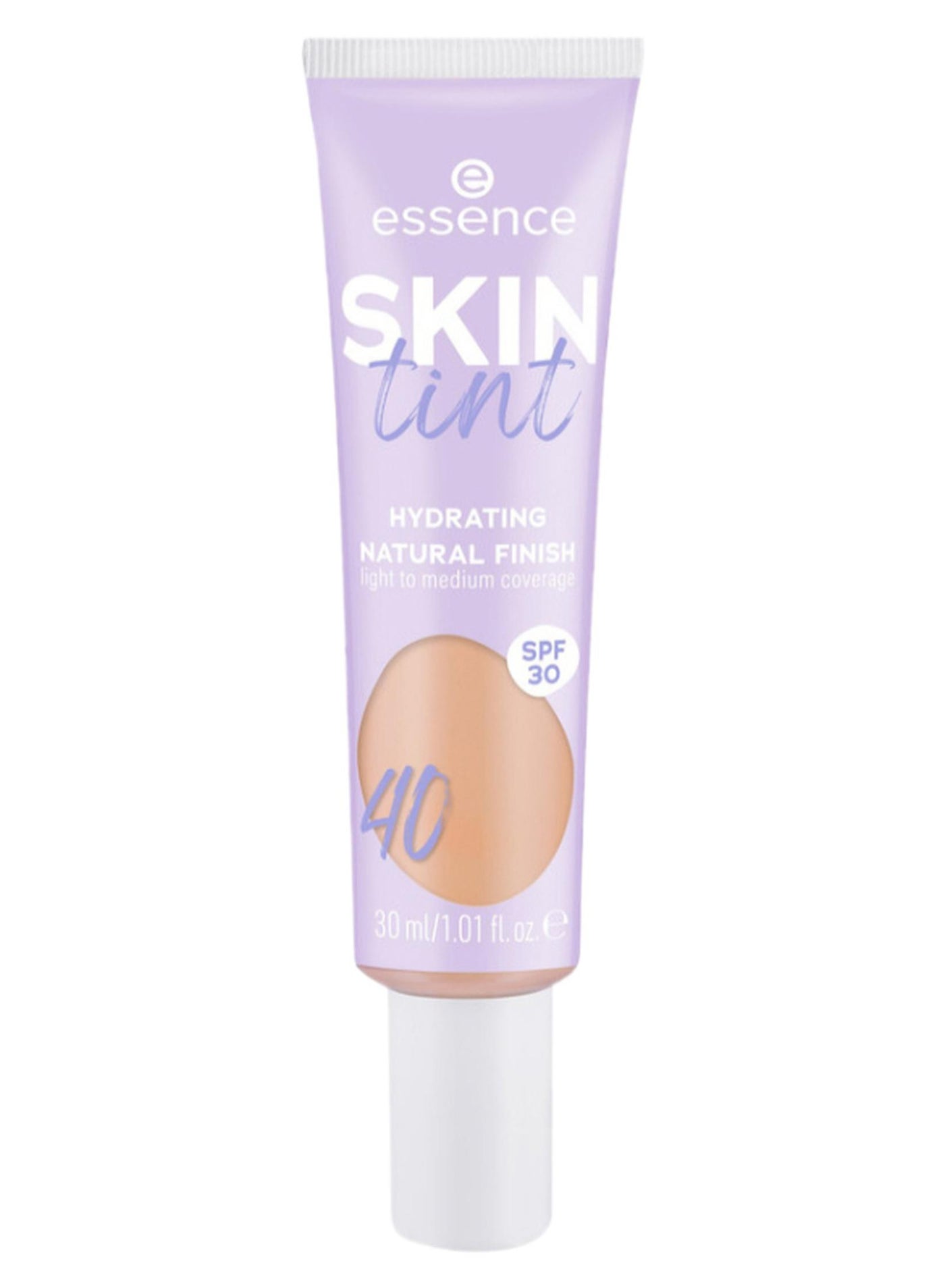 SKIN Tint No.40 | Lightweight Hydrating Cream | Light to Medium Coverage | SPF30 Sun Protection | Vegan Aloe Vera & Hyaluronic Acid | 30 ml Beige