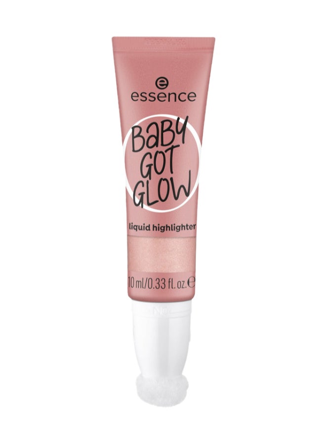 BABY GOT GLOW Liquid Highlighter No.20 | Rose and Shine Radiant Glow | Lightweight Blendable Highlighter for All Skin Types Rose And Shine - image 2