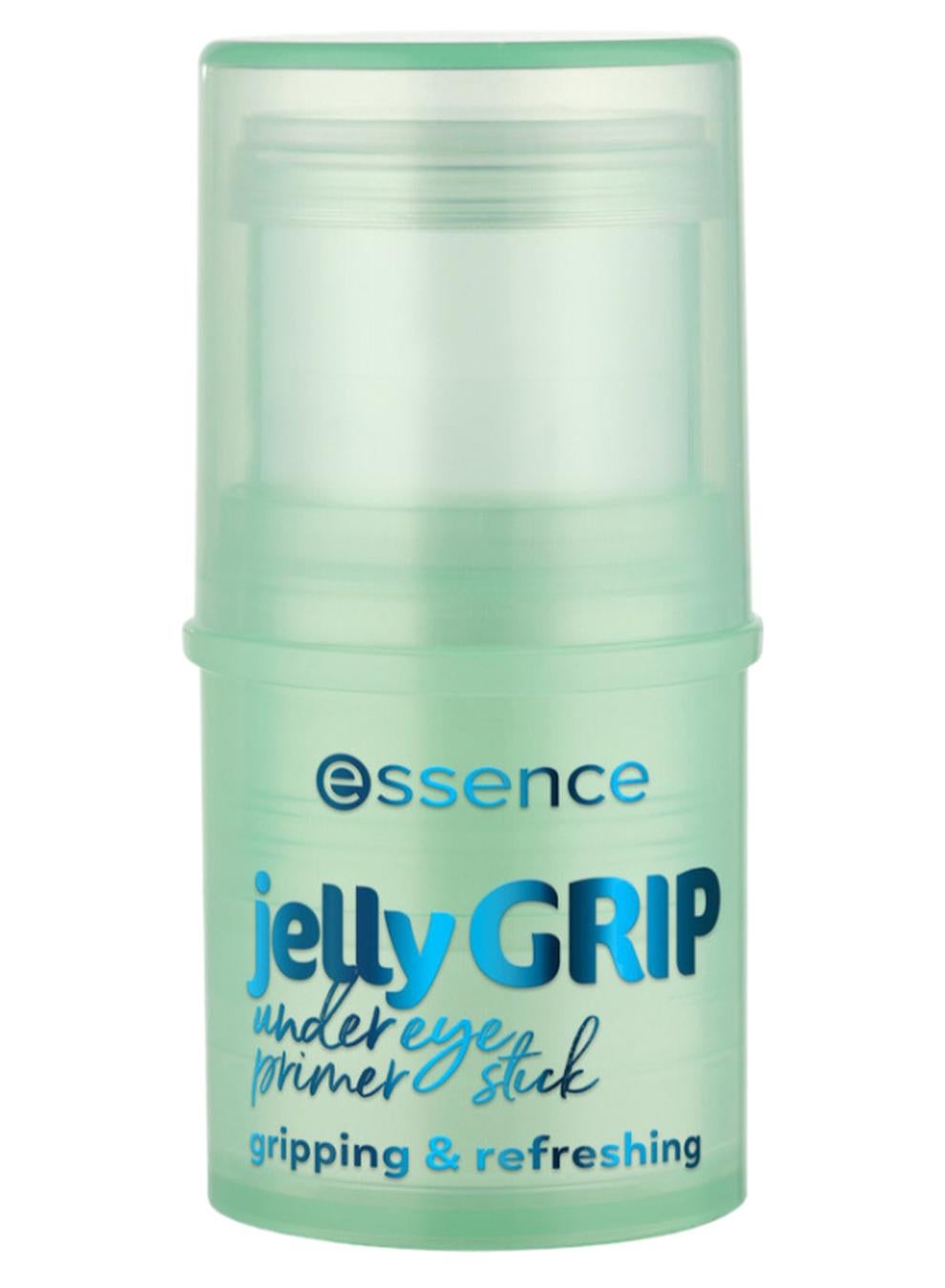 Jelly Grip Undereye Primer Stick | Hydrating Eye Primer with Hyaluronic Acid & Panthenol | Refreshing Moisturising Formula | Vegan Oil-Free Perfume-Free | Perfect Base for Concealer | 4.6g Clear