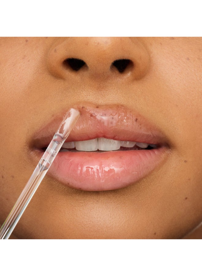 what the fake! Glass Shine Plumping Lip Filler | Transparent Hyaluronic Acid Vitamin E Ginger Oil | High Gloss Moisturising Lip Plumper | Vegan Paraben-Free | No Microplastic | 4.2 ml Oh So Glassy! - image 7