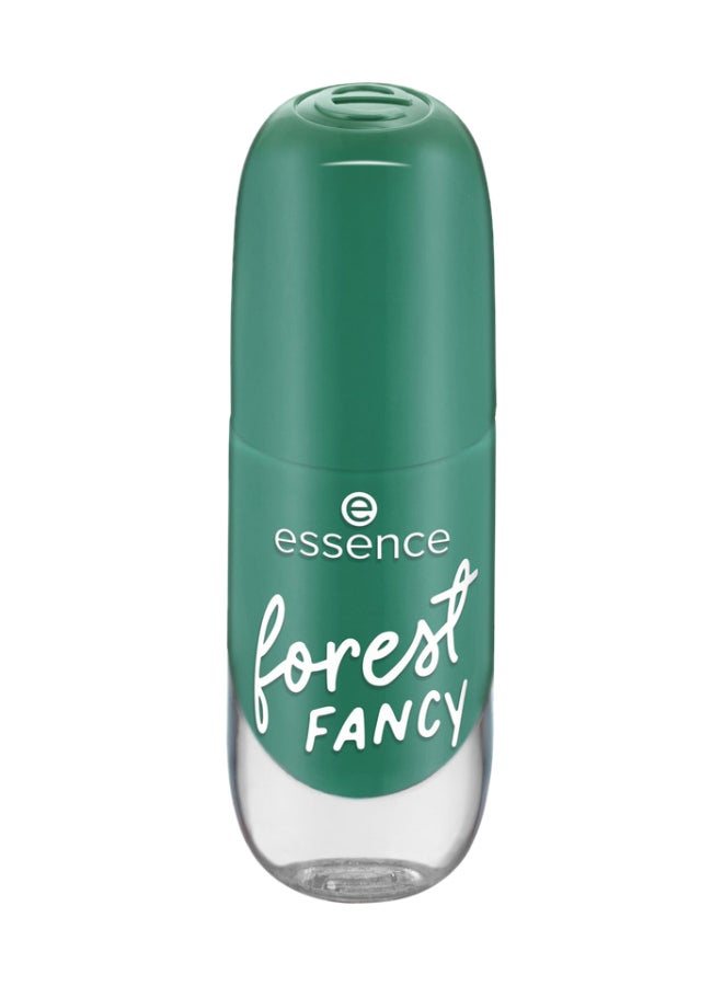 Gel Nail Polish | Colour 77 Forest Fancy | Quick Dry Long Lasting Gel Finish | Vegan & Cruelty Free Nail Colour | Easy Application with Double Touch Brush | Glossy Shine Polish | 8 ml (Pack of 1) Forest Fancy