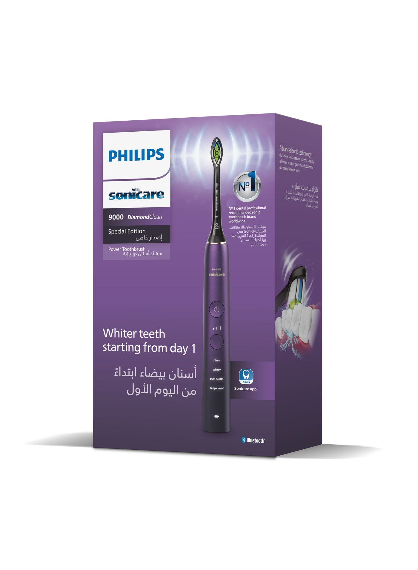 Sonicare Toothbrush 9000 Series HX9911/95 Purple
