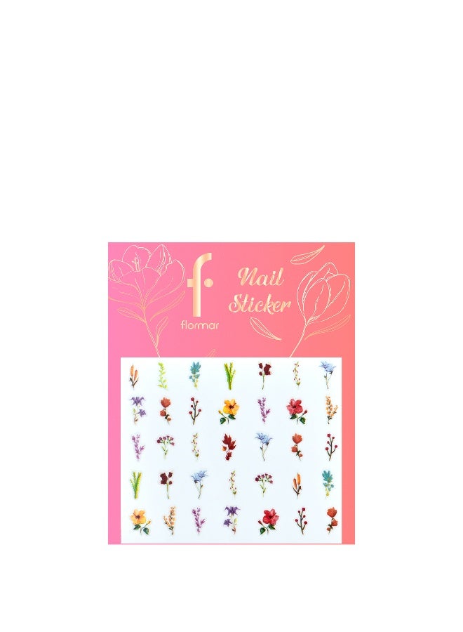 Nail Sticker Multicolor