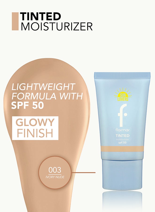 Tinted Moisturizer – 003 Ivory Nude – Lightweight Skin Tint, Hydrating Feel, Sheer-to-Light Coverage, Natural Fresh Finish 003 Ivory Nude - image 7