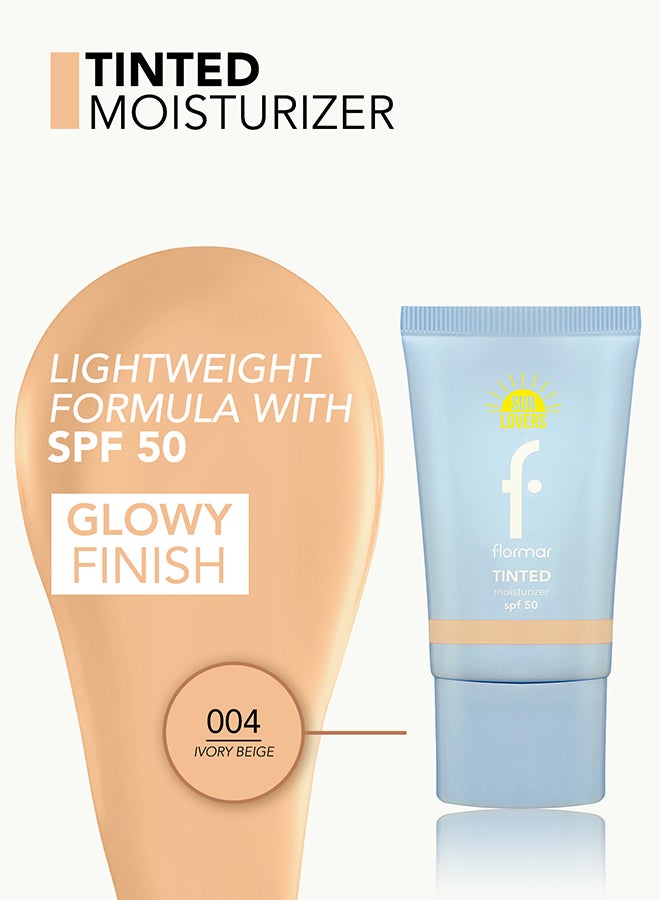 Tinted Moisturizer – 004 Ivory Beige – Lightweight Skin Tint, Hydrating Feel, Sheer-to-Light Coverage, Natural Fresh Finish 004 Ivory Beige - image 7