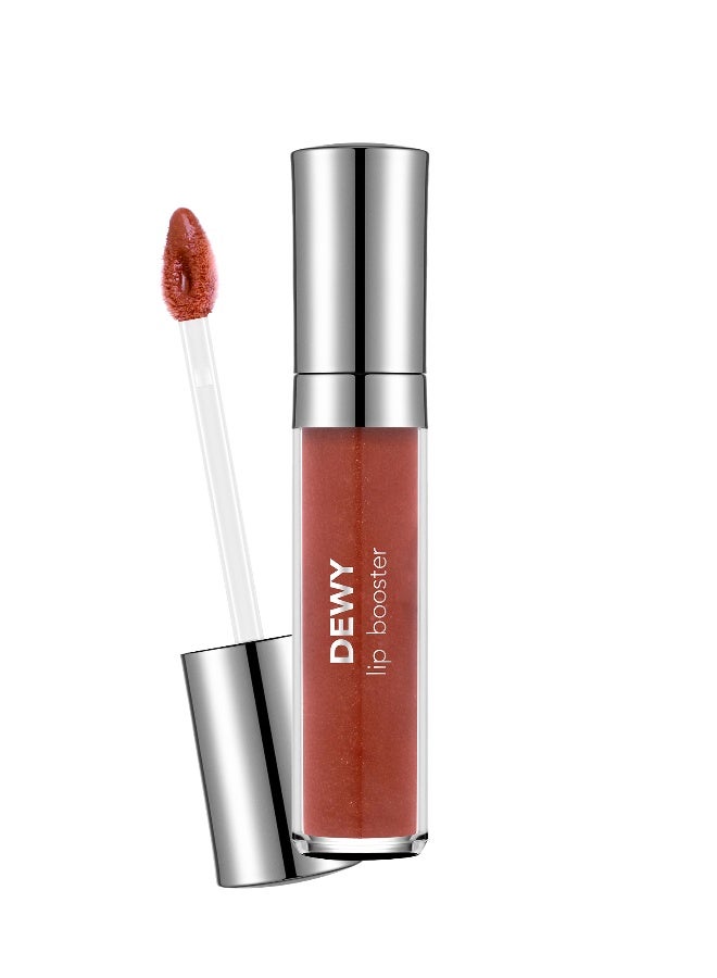 Dewy Lip Booster – 013 Scarlet Spice – Plumping Look Lip Gloss, Shiny Wet Finish, Moisturizing Feel, Non-Sticky Comfort 13 Scarlet Spice