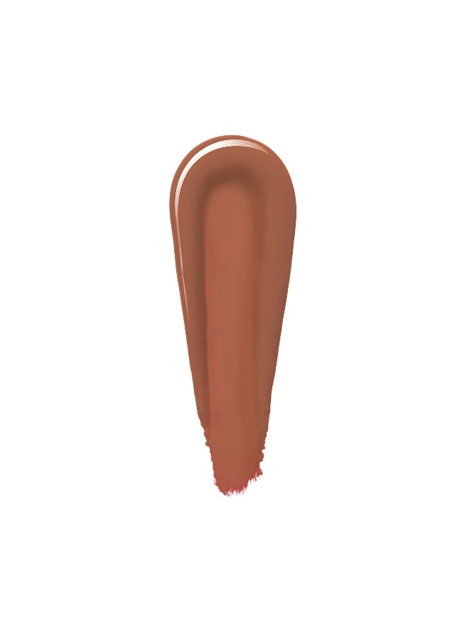 Dewy Lip Booster – 008 Cocoa Delight – Plumping Look Lip Gloss, Shiny Wet Finish, Moisturizing Feel, Non-Sticky Comfort 08 Cocoa Delight - image 2