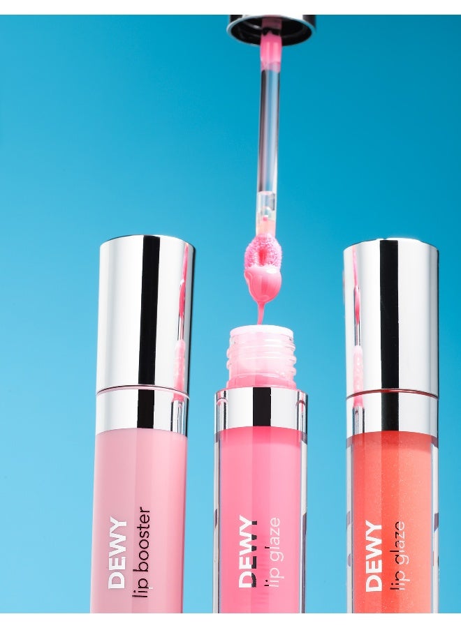 Dewy Lip Booster – 008 Cocoa Delight – Plumping Look Lip Gloss, Shiny Wet Finish, Moisturizing Feel, Non-Sticky Comfort 08 Cocoa Delight - image 5