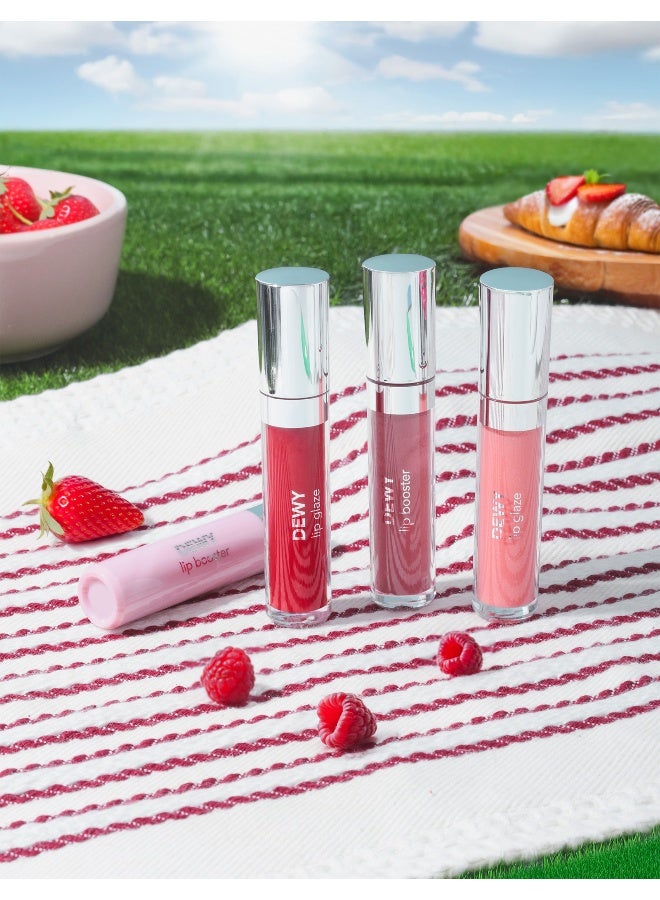 Dewy Lip Booster – 008 Cocoa Delight – Plumping Look Lip Gloss, Shiny Wet Finish, Moisturizing Feel, Non-Sticky Comfort 08 Cocoa Delight - image 6