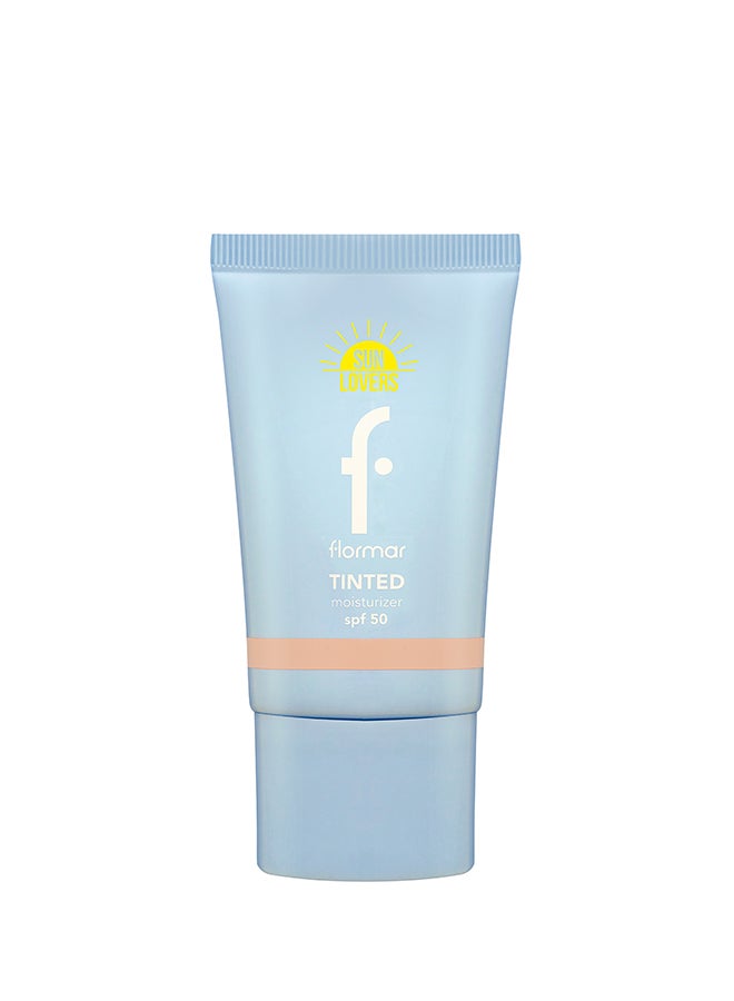 Tinted Moisturizer – 002 Soft Beige – Lightweight Skin Tint, Hydrating Feel, Sheer-to-Light Coverage, Natural Fresh Finish 002 Soft Beige