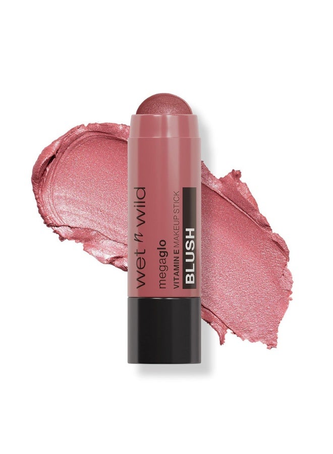 Mega Glo Vitamin And Make-Up Stick Blush - Current Jam